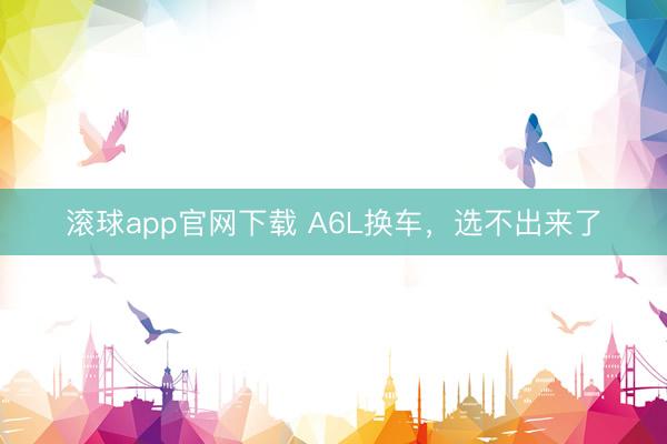 滚球app官网下载 A6L换车，选不出来了